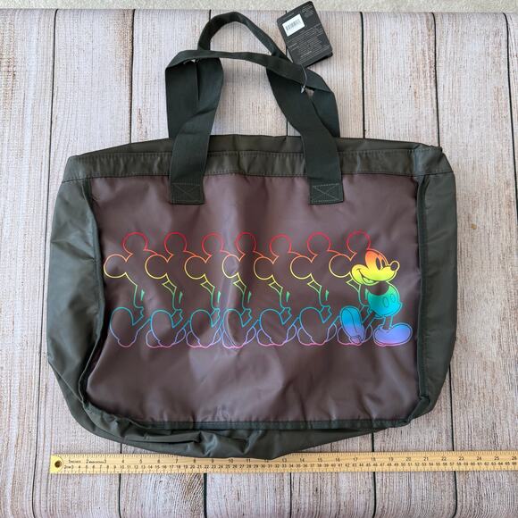 NWT Disney Pride Collection MICKEY MOUSE Rainbow Tote - Picture 1 of 8